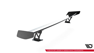 Carbon Spoiler With External Brackets Uprights suitable for BMW M2 F87 / 2 / 2 M-Pack F22