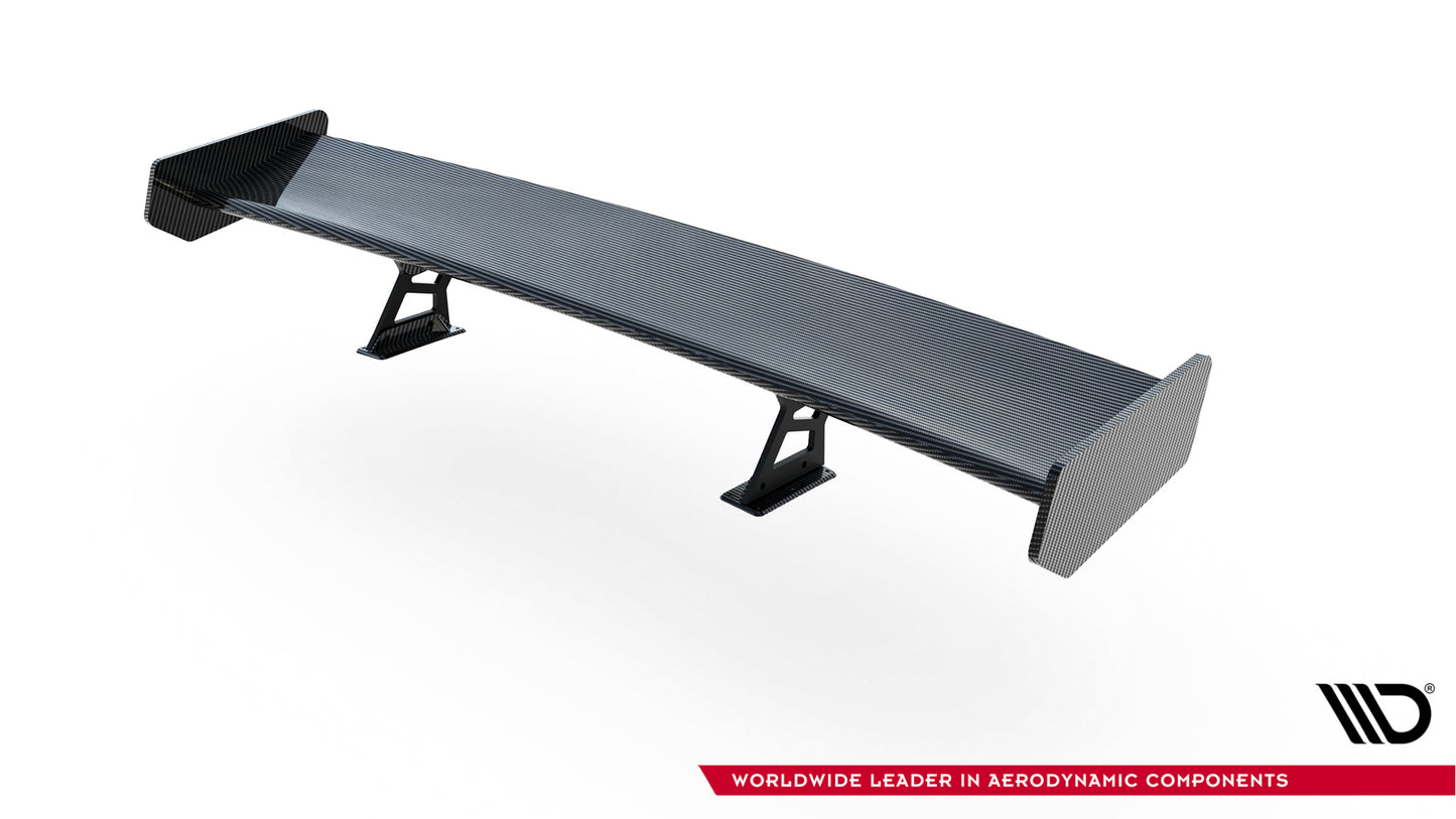 Carbon Spoiler With Internal Brackets Uprights suitable for BMW 3 Coupe E46