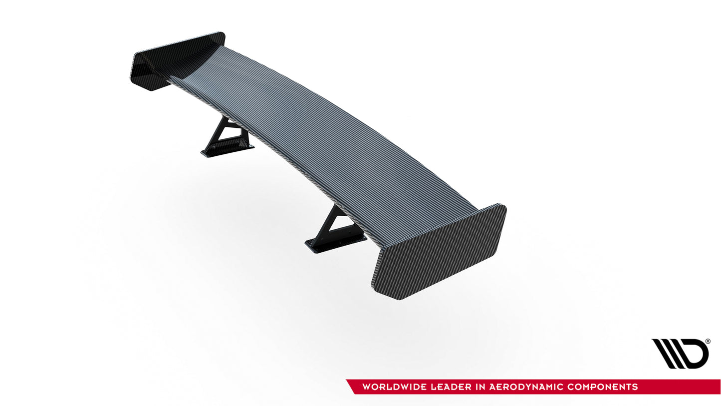 Carbon Spoiler With Internal Brackets Uprights suitable for BMW 3 Coupe E46