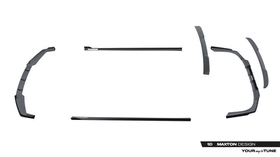 Set of Prepreg Carbon Fiber Splitters BMW 7 / i7 M-Pack G70