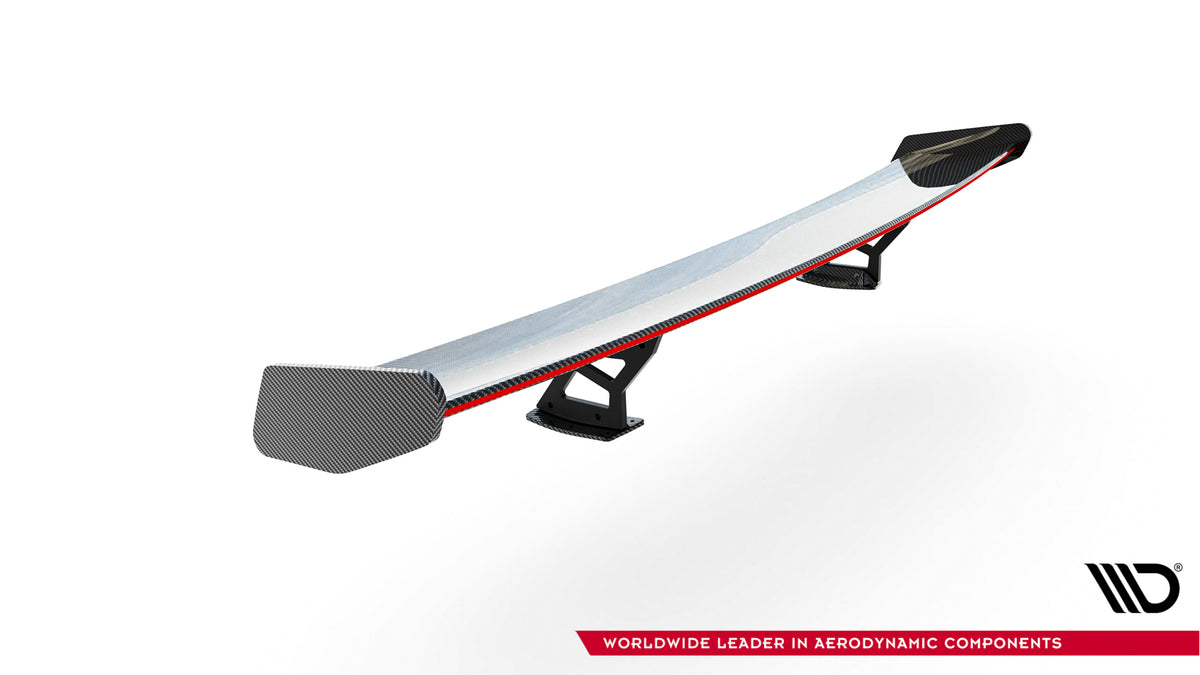 Carbon Spoiler With Internal Brackets Uprights + LED suitable for BMW M2 G87