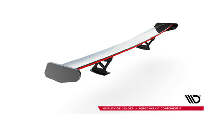 Carbon Spoiler With Internal Brackets Uprights + LED suitable for BMW 4 F32 / 4 F32 M-Pack Coupe