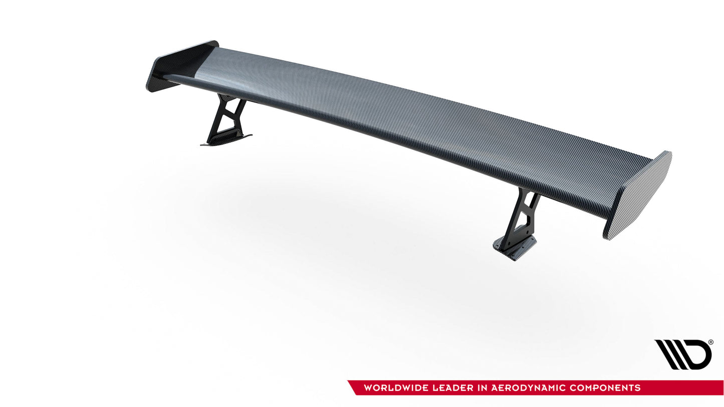 Carbon Spoiler With External Brackets Uprights + LED suitable for BMW 4 F32 / 4 F32 M-Pack Coupe