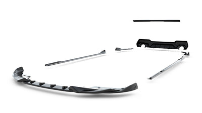 Set Of Splitters BMW 4 M-Pack Coupe G22 / G22 Facelift