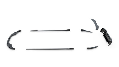 Set Of Splitters BMW 4 M-Pack Coupe G22 / G22 Facelift