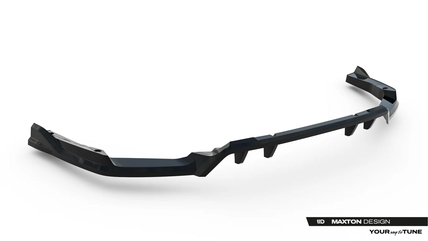 Arriere Splitter (avec une barre verticale) BMW X5 M F95 / F95 Facelift 