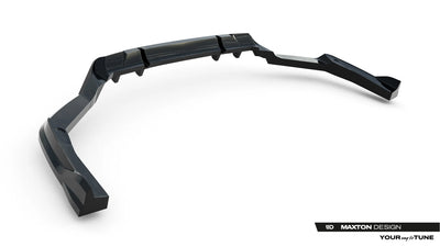 Arriere Splitter (avec une barre verticale) BMW X5 M F95 / F95 Facelift 
