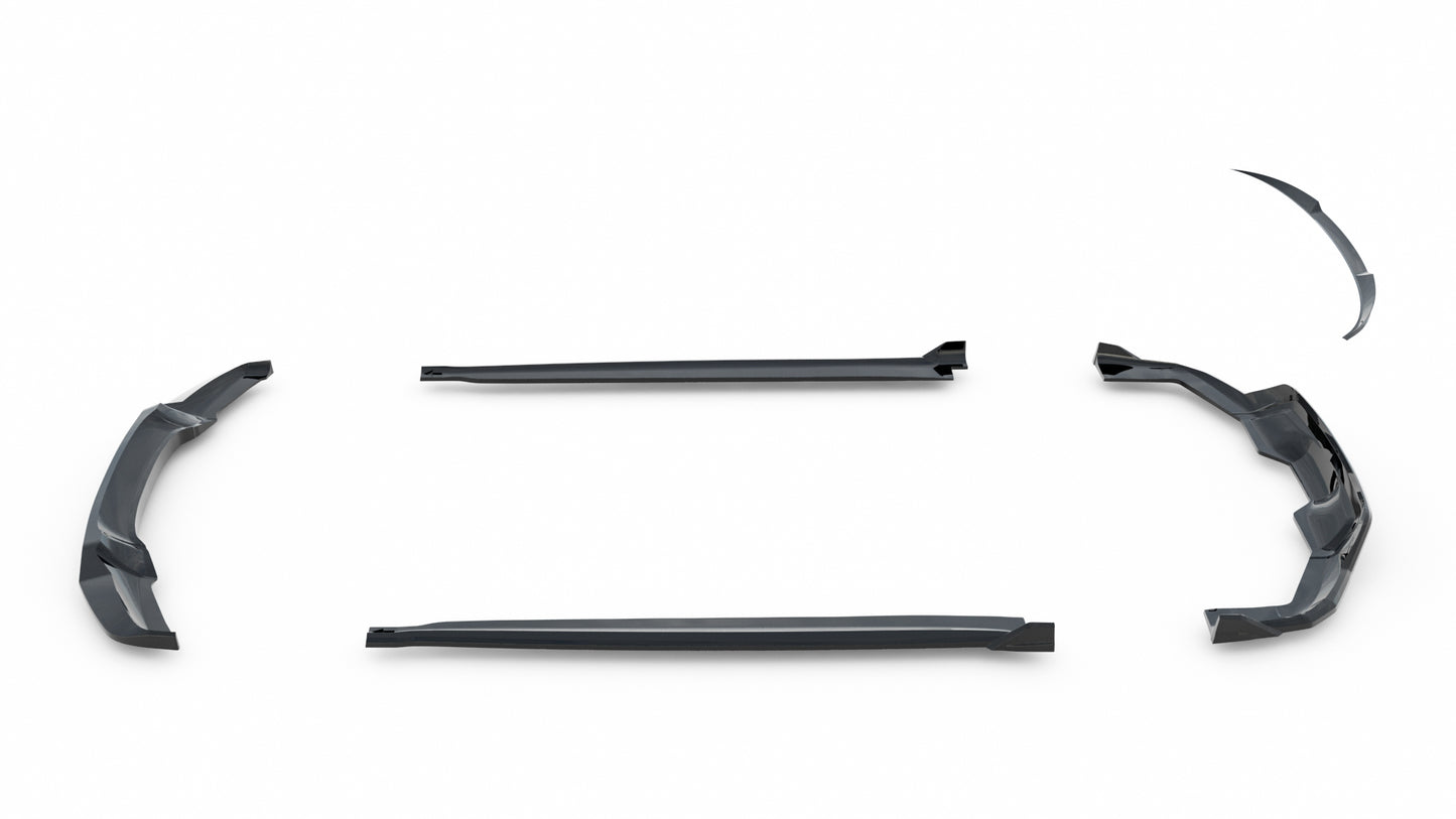 Ensemble Diffuseur V.2 BMW X6 M-Pack F16