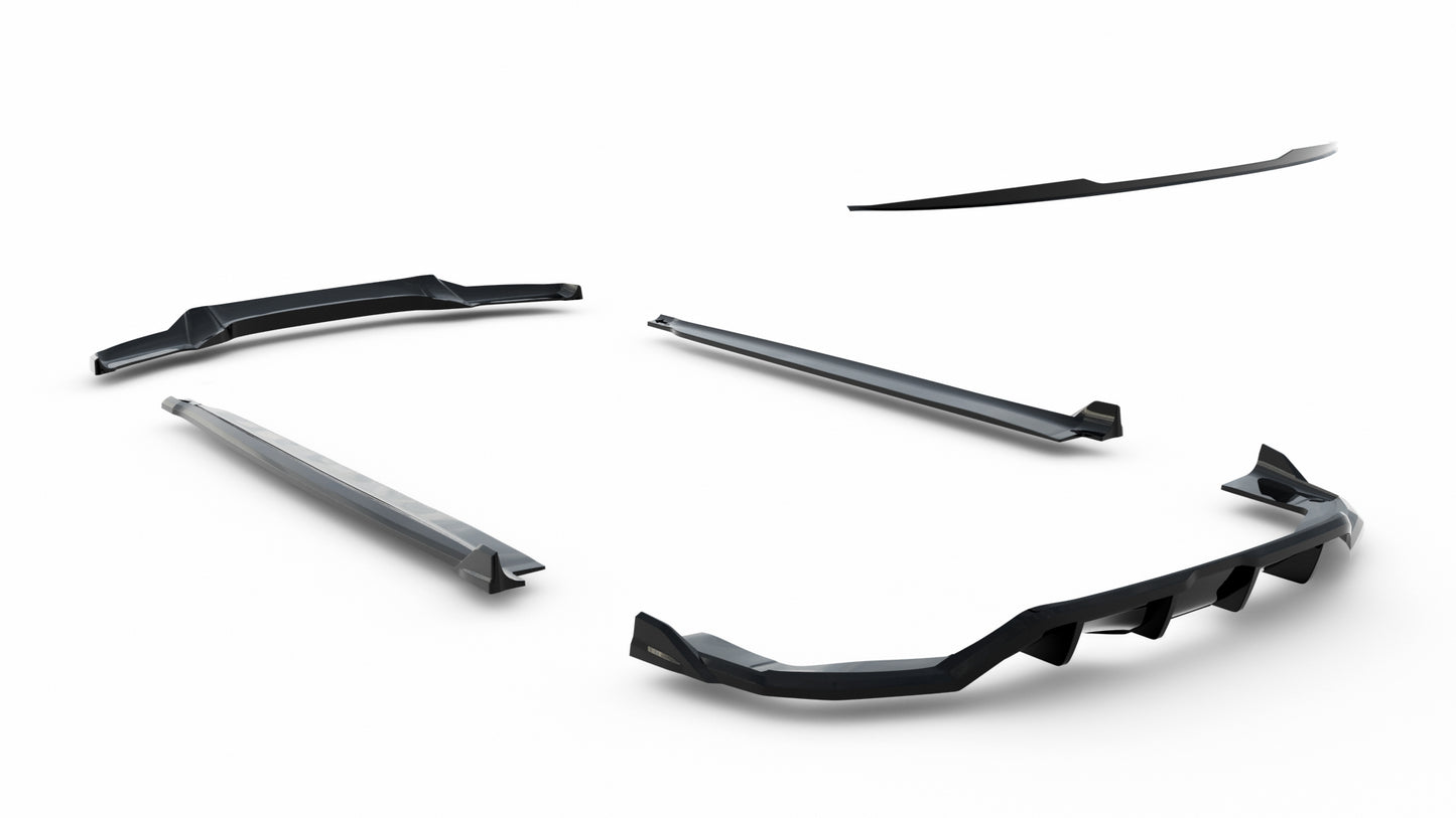 Ensemble Diffuseur V.2 BMW X6 M-Pack F16