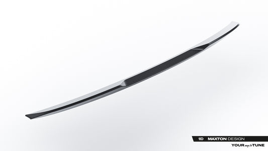 Prepreg Carbon Fiber Tailgate Spoiler (Lower) BMW 7 M-Pack / M760e / i7 M-Pack G70