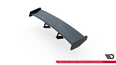Carbon Spoiler With Internal Brackets Uprights V.1 + LED suitable for Porsche 718 Cayman 982c