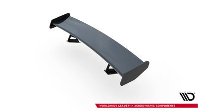 Carbon Spoiler With Internal Brackets Uprights V.1 + LED suitable for Porsche 718 Cayman 982c