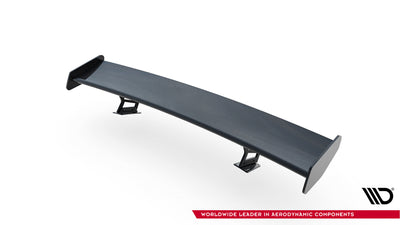 Carbon Spoiler With Internal Brackets Uprights V.2 + LED suitable for Porsche 718 Cayman 982c