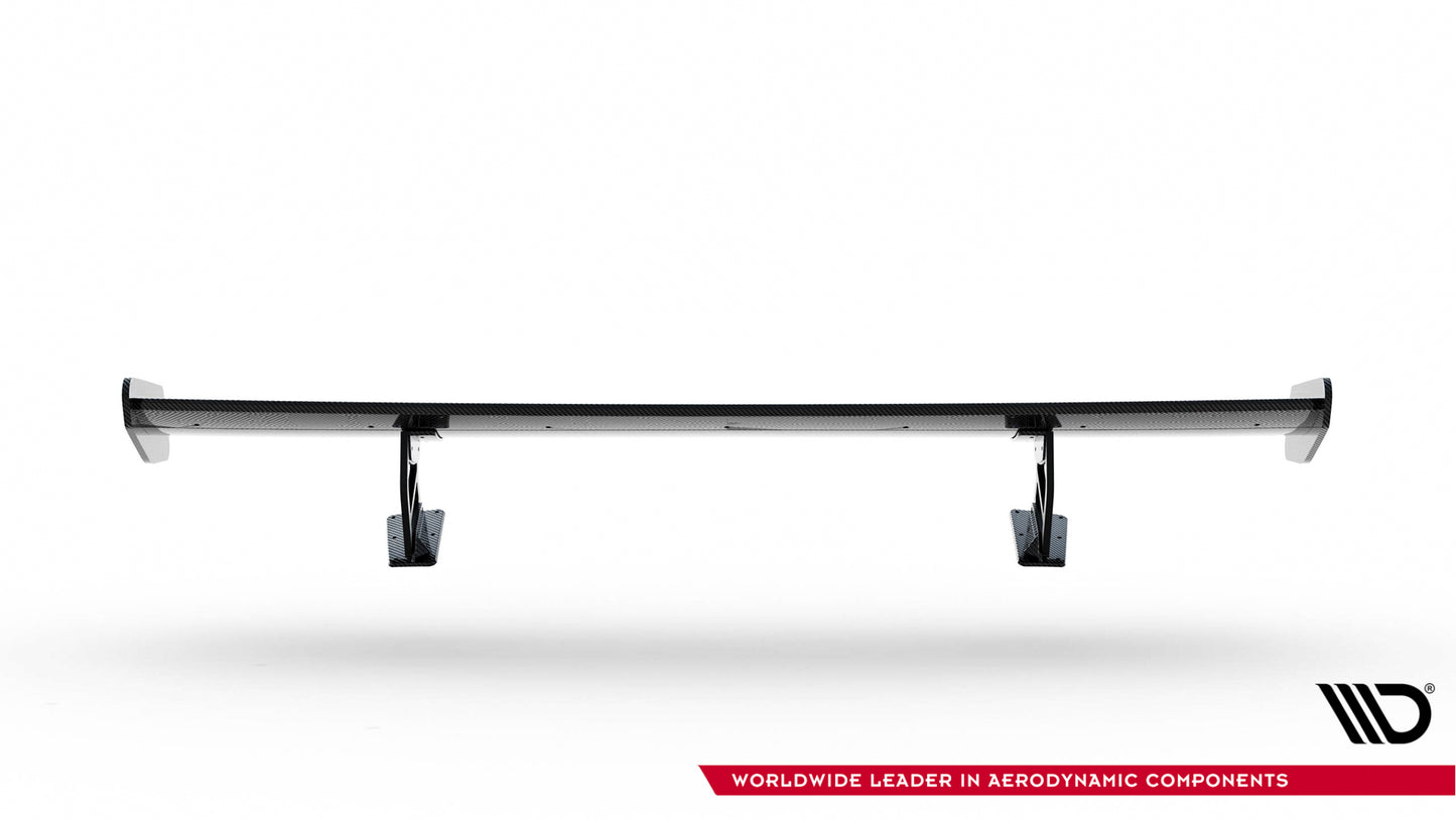Carbon Spoiler With Internal Brackets Uprights V.2 suitable for Porsche 718 Cayman 982c