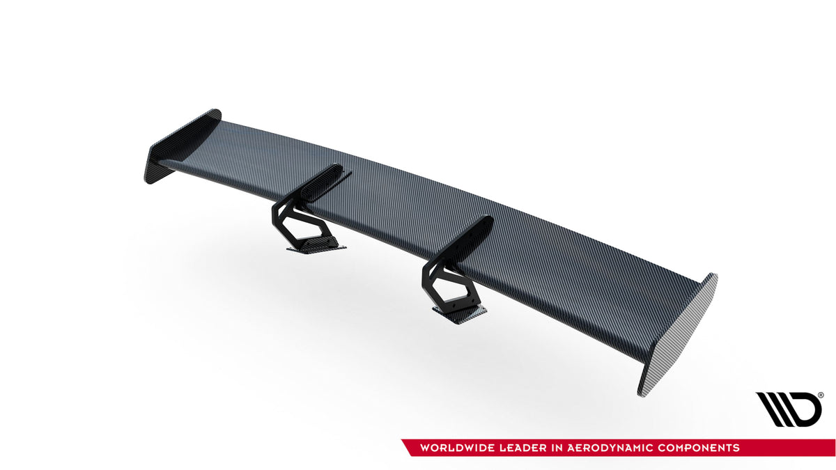 Carbon Spoiler With Upper Swan Mounting  V.2 suitable for Porsche 718 Cayman 982c