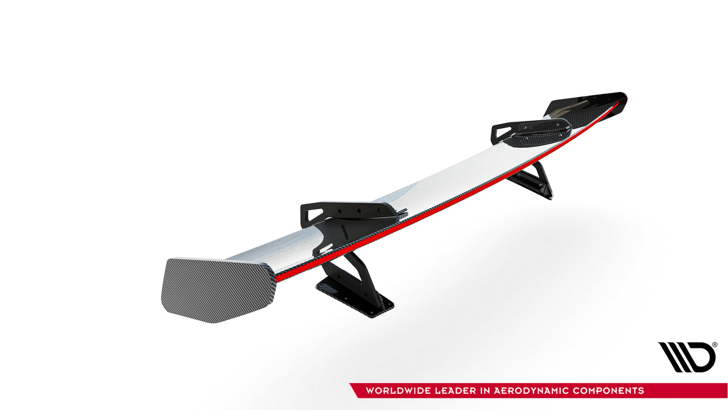 Karbonowy Spoiler Z Górnymi Mocowaniami V.2 + LED suitable for Porsche 718 Cayman 982c