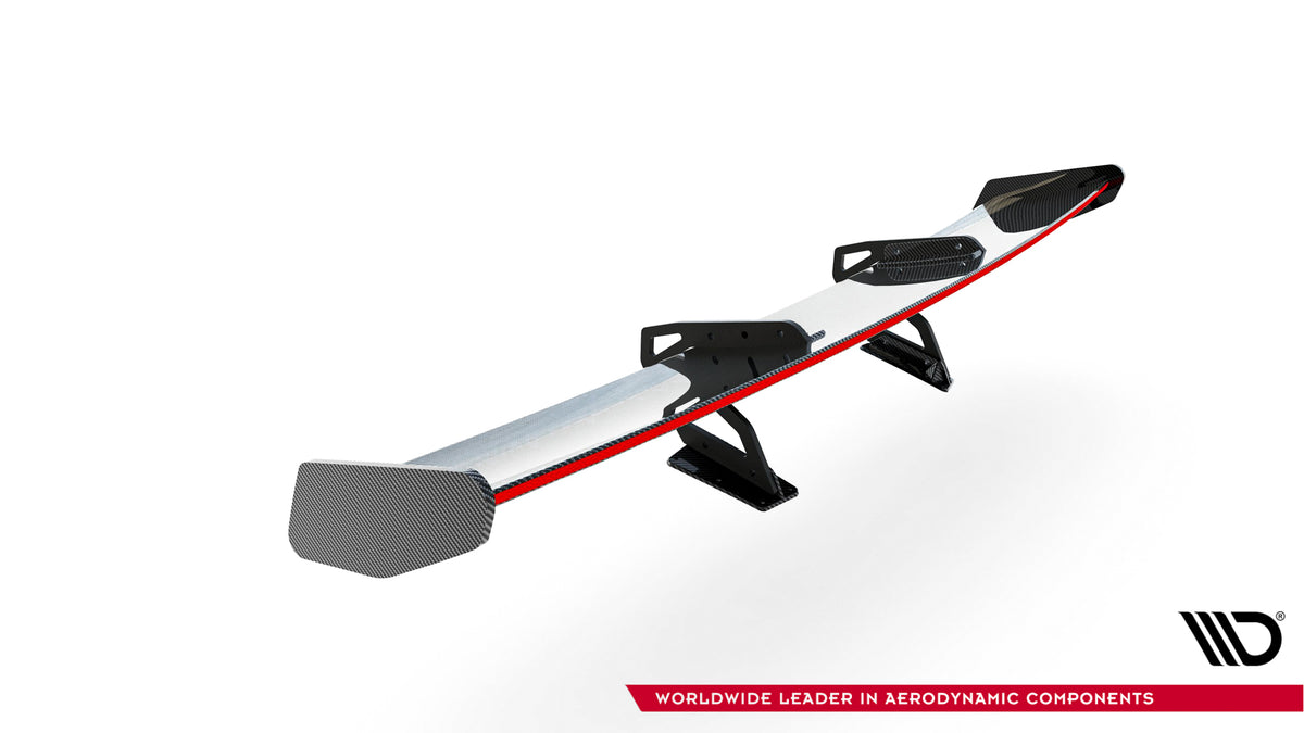 Karbonowy Spoiler Z Górnymi Mocowaniami V.2 + LED suitable for Porsche 718 Cayman 982c