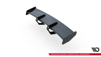 Carbon Spoiler With Upper Swan Mounting V.1 + LED suitable for Porsche 718 Cayman 982c