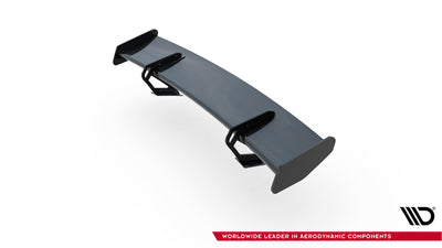 Carbon Spoiler With Upper Swan Mounting V.1 + LED suitable for Porsche 718 Cayman 982c