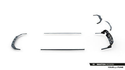 Prepreg Carbon Fiber Splitter Set Audi RS6 C8 / C8 Facelift