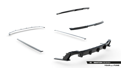 Prepreg Carbon Fiber Splitter Set Audi RS6 C8 / C8 Facelift