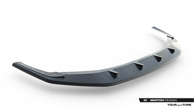 Prepreg Carbon Fiber Front Splitter suitable for Audi RS6 C8 / C8 Facelift