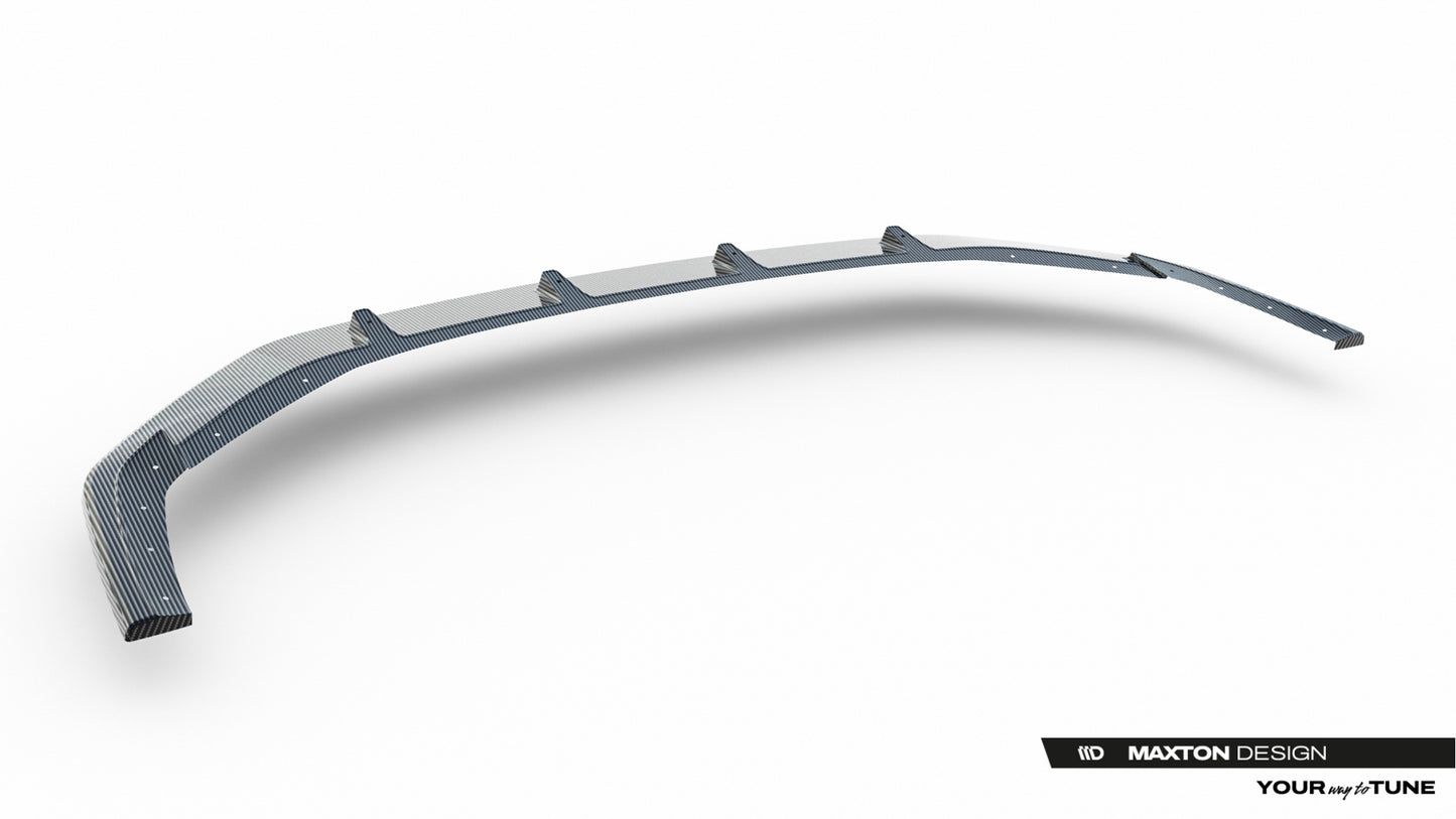 Prepreg Carbon Fiber Front Splitter suitable for Audi RS6 C8 / C8 Facelift