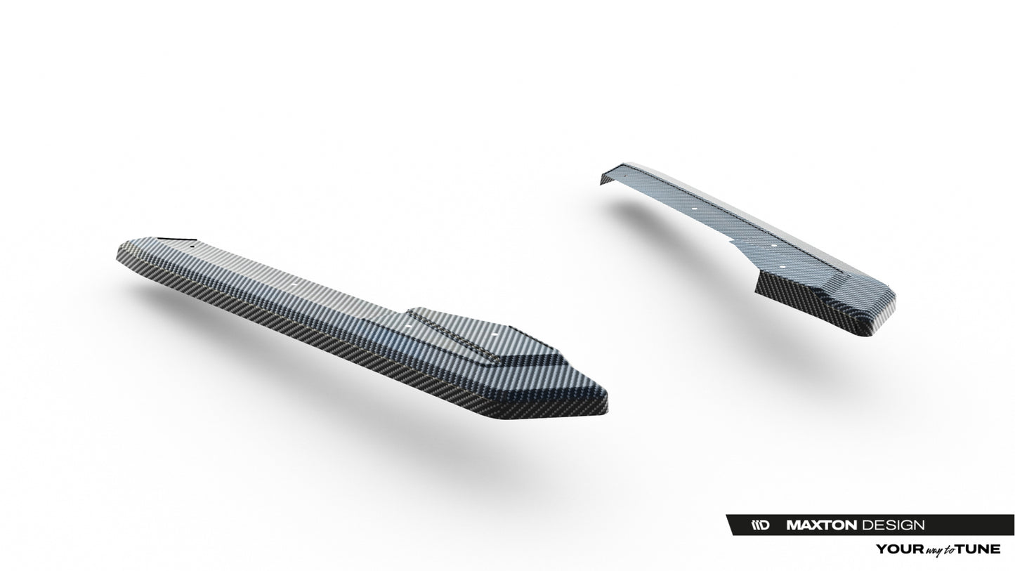 Prepreg Carbon Fiber Heck Diffusor Seite Audi RS6 C8 / C8 Facelift