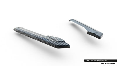 Prepreg Carbon Fiber Heck Diffusor Seite Audi RS6 C8 / C8 Facelift