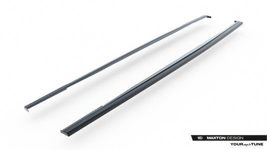 Prepreg Carbon Fiber Side Skirts Audi RS6 C8 / C8 Facelift