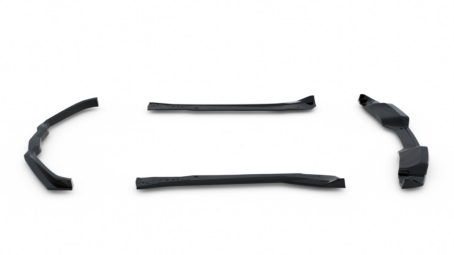 Diffusor Satz passend für Chevrolet Corvette Z06 C7