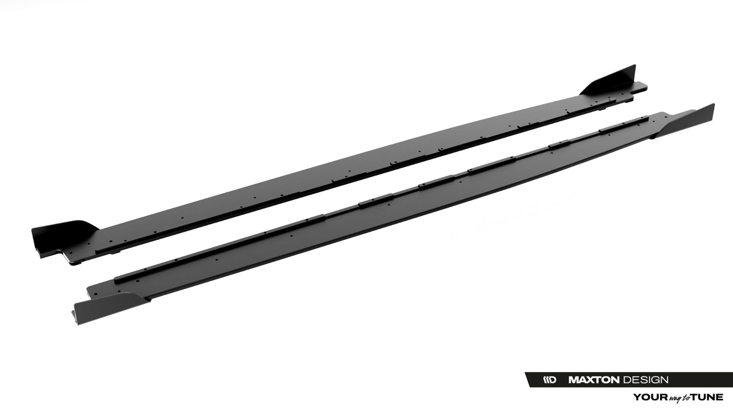 Street Pro Side Skirts Diffusers + Flaps Cupra Leon ST / Hatchback Mk1 Facelift