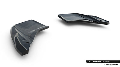 Rear Side Splitters V.2 Cupra Leon Hatchback Mk1 Facelift