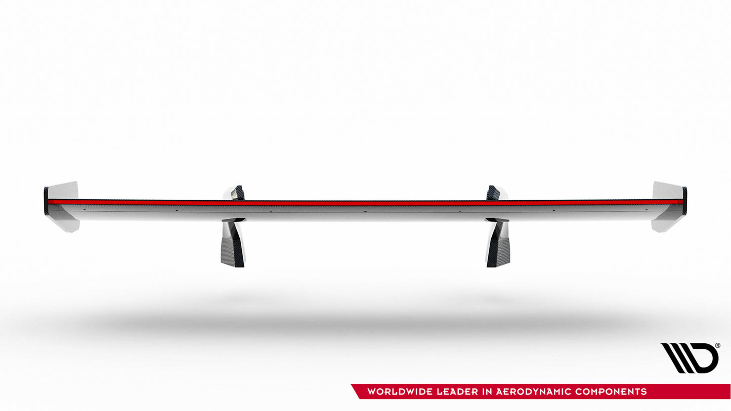 Carbon Spoiler + LED suitable for Chevrolet Corvette C8