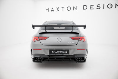 Carbon Spoiler With Upper Swan Mounting  suitable for Mercedes-Benz CLA Coupe C118 / C118 Facelift