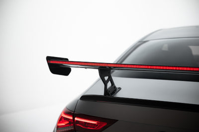 Carbon Spoiler With Internal Brackets Uprights + LED suitable for Mercedes-Benz CLA Coupe C118 / C118 Facelift