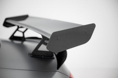 Carbon Spoiler With Internal Brackets Uprights suitable for Mercedes-Benz CLA Coupe C118 / C118 Facelift