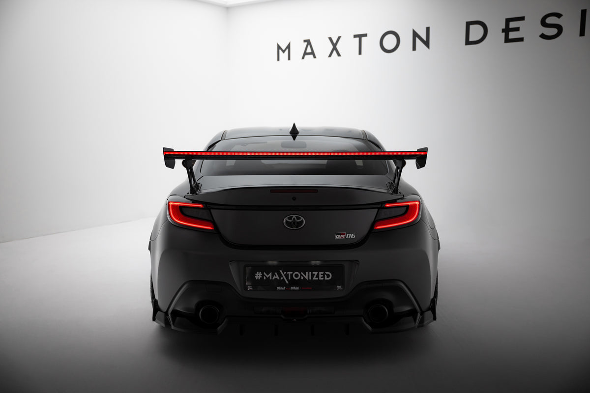 Carbon Spoiler With External Brackets Uprights suitable for Toyota GR86 / Subaru BRZ Mk2