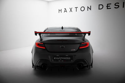 Carbon Spoiler With External Brackets Uprights suitable for Toyota GR86 / Subaru BRZ Mk2