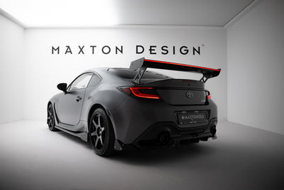 Carbon Spoiler With External Brackets Uprights suitable for Toyota GR86 / Subaru BRZ Mk2