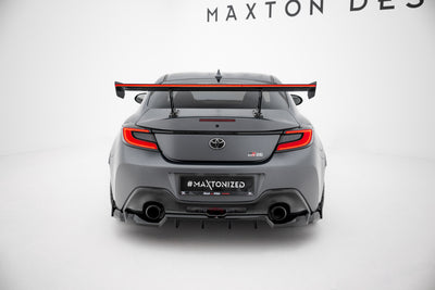 Karbonowy Spoiler Z Wewnętrznymi Wspornikami + LED pasujący do Toyota GR86 / Subaru BRZ Mk2