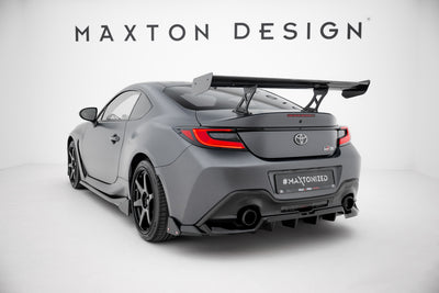 Carbon Spoiler With External Brackets Uprights + LED suitable for Toyota GR86 / Subaru BRZ Mk2