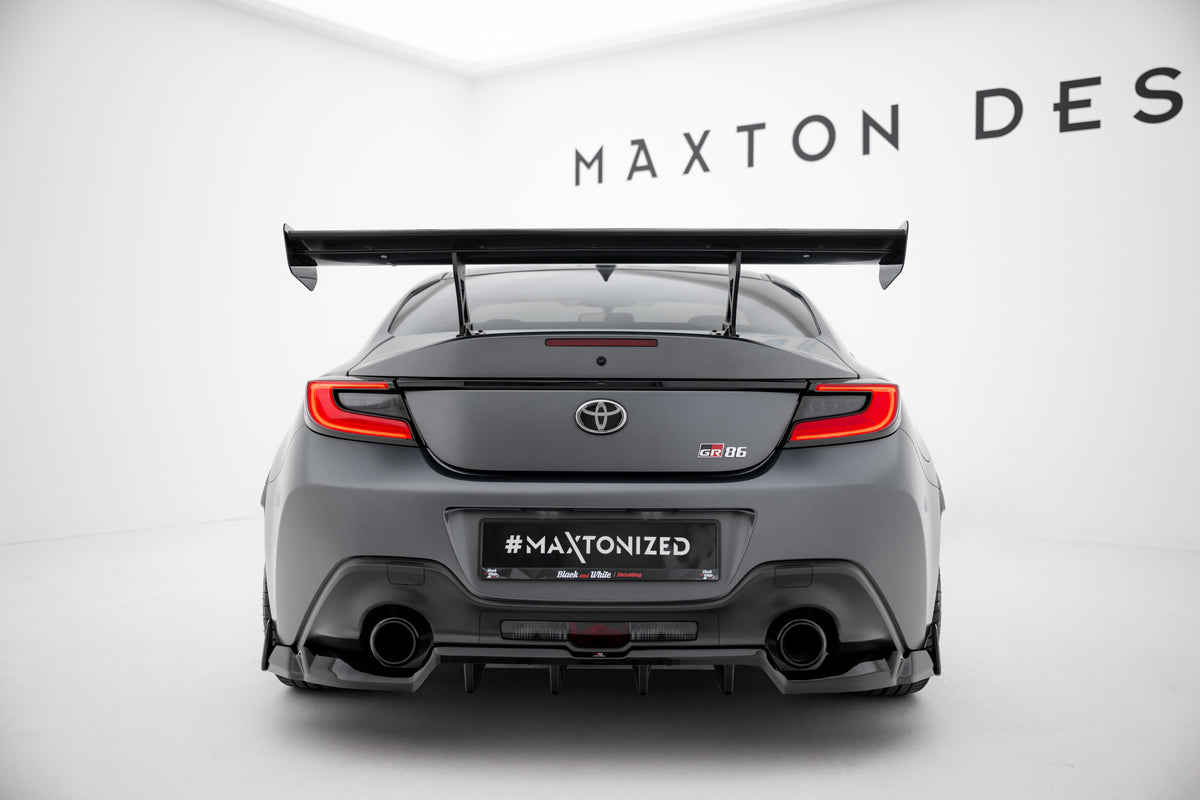 Carbon Spoiler With Internal Brackets Uprights suitable for Toyota GR86 / Subaru BRZ Mk2