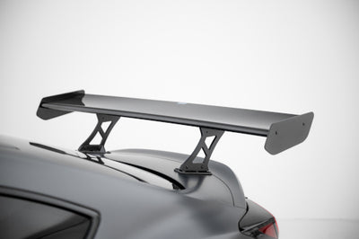 Carbon Spoiler With External Brackets Uprights + LED suitable for Toyota GR86 / Subaru BRZ Mk2