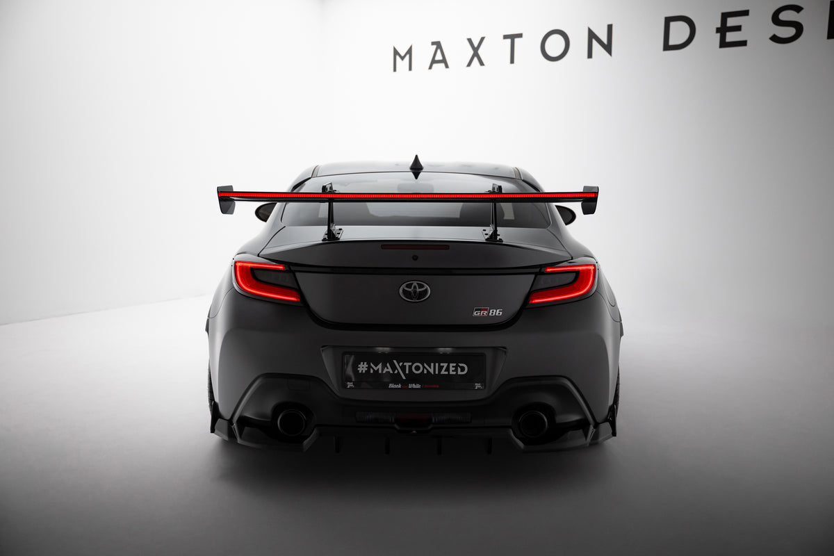 Carbon Spoiler With Upper Swan Mounting + LED suitable for Toyota GR86 / Subaru BRZ Mk2