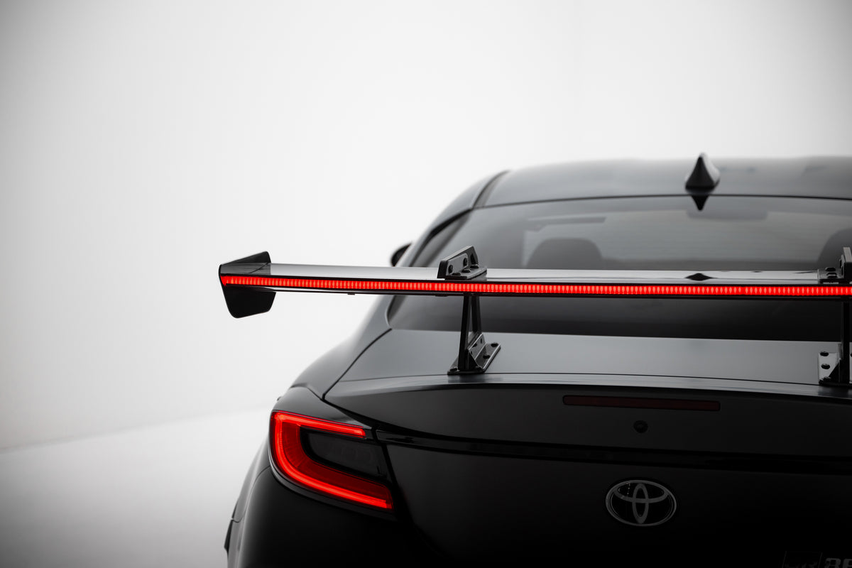 Carbon Spoiler With Upper Swan Mounting + LED suitable for Toyota GR86 / Subaru BRZ Mk2