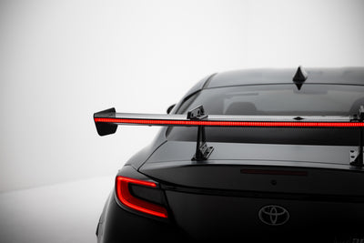 Carbon Spoiler With Upper Swan Mounting + LED suitable for Toyota GR86 / Subaru BRZ Mk2