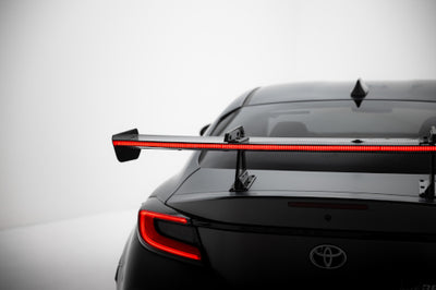Carbon Spoiler With Upper Swan Mounting + LED suitable for Toyota GR86 / Subaru BRZ Mk2
