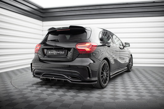 Rear Splitter (With Vertical Bars) Mercedes-Benz A AMG-Line W176 Facelif