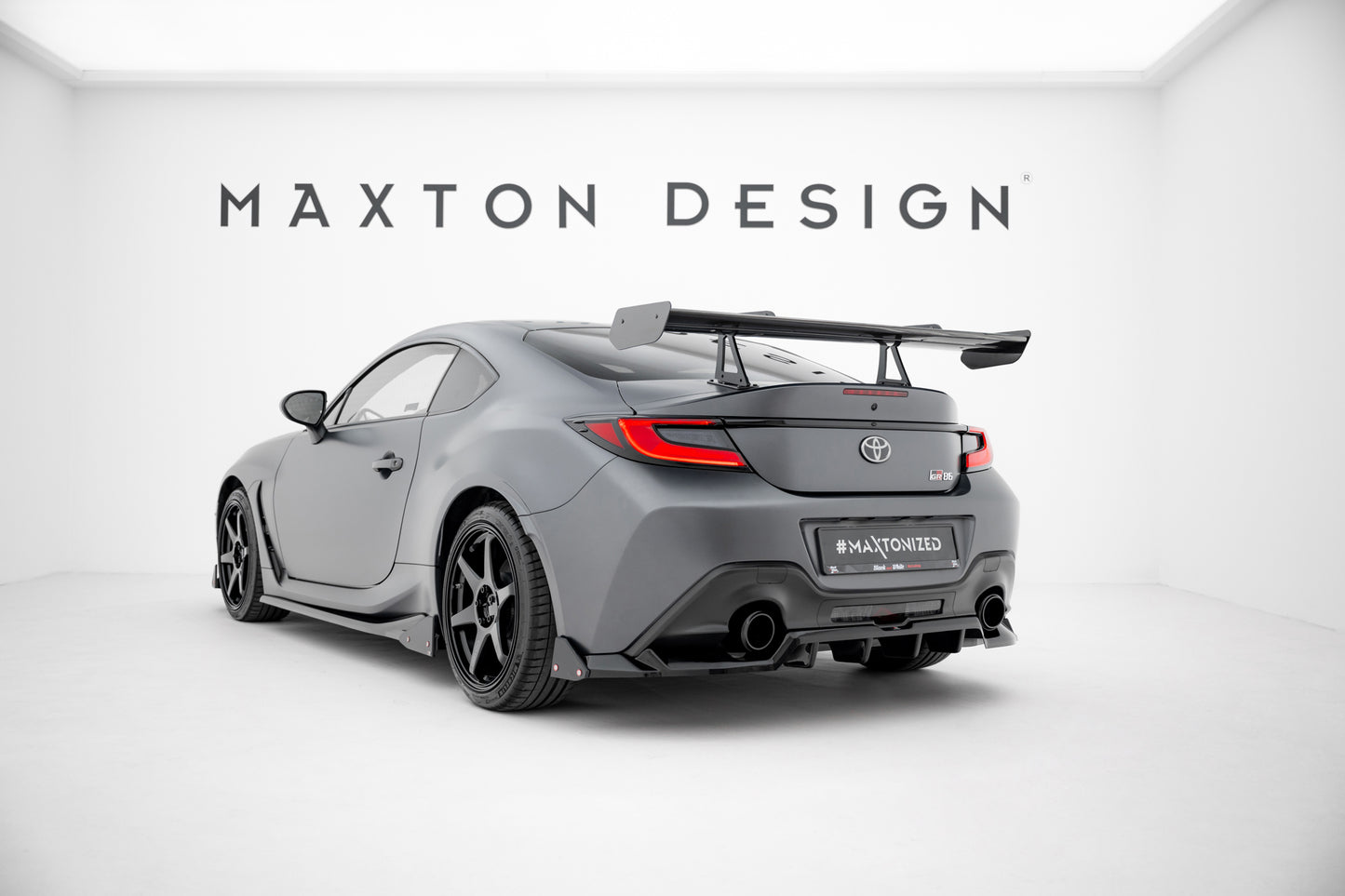 Carbon Spoiler With Upper Swan Mounting  suitable for Toyota GR86 / Subaru BRZ Mk2